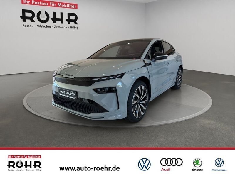 Steelgrau Neu 2025 Skoda Enyaq iV SportLine SUV | 57.390 € - Bild 1/4