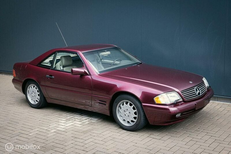 Rot Gebraucht 1996 Mercedes SL500 Cabrio | 24.950 € (Fairer Preis) - Bild 1/4