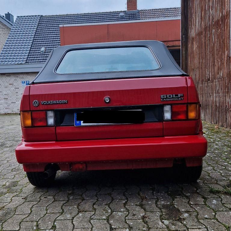 Gebraucht VW Golf Cabriolet 98 PS (72 kW) 1993 Rot Cabrio