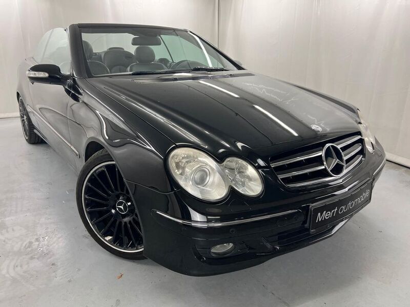 Schwarz Gebraucht 2007 Mercedes CLK280 Avantgarde Cabrio | 5.990 € (Superpreis) - Bild 1/4