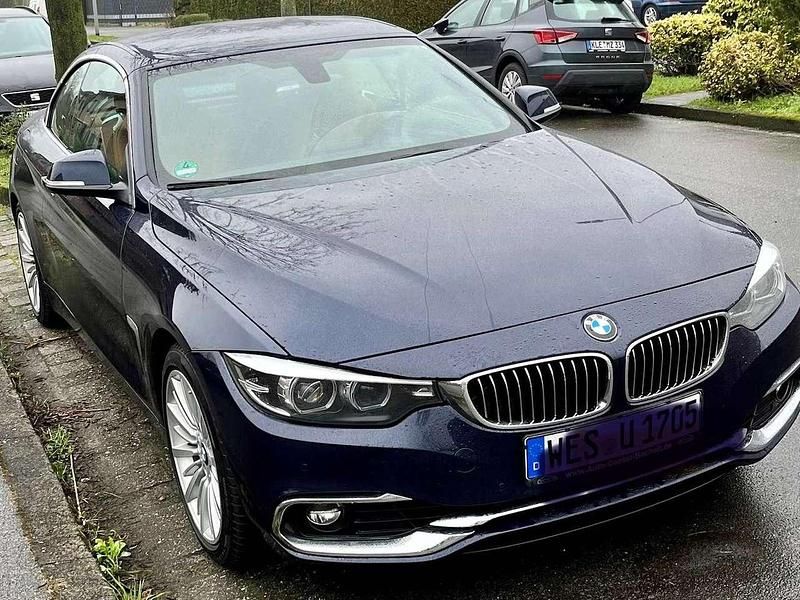 Gebraucht BMW 420 Luxury Line 184 PS (135 kW) 2019 Blau Cabrio
