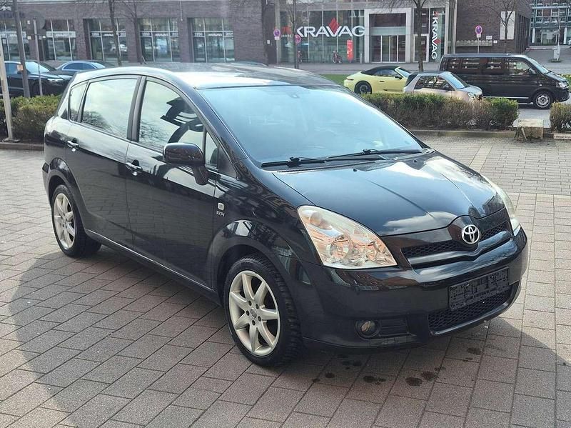 Gebraucht Toyota Corolla Verso Sol 129 PS (94 kW) 2005 Black mica / ink Van / Kleinbus