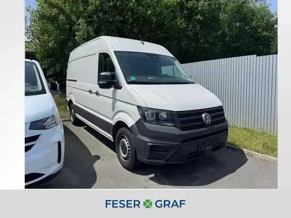 Candyweiß Gebraucht 2024 VW Crafter Van | 48.899 € (Teuer) - Bild 1/3