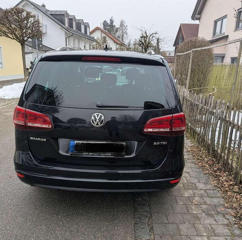 Gebraucht VW Sharan Highline 184 PS (135 kW) 2016 Schwarz Van / Kleinbus