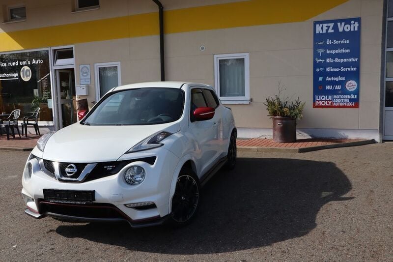 Weiß Gebraucht 2015 Nissan Juke Nismo RS Nismo RS SUV | 10.300 € (Superpreis) - Bild 1/4