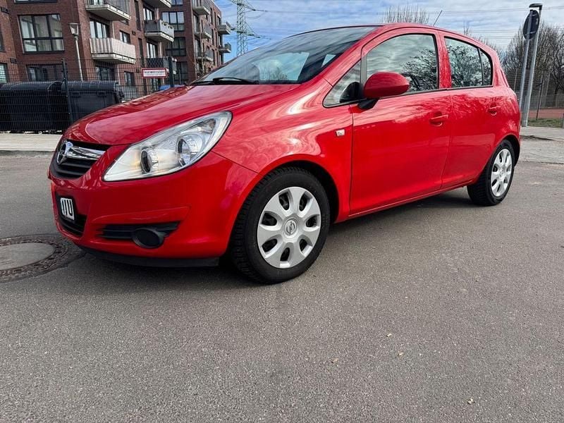 Gebraucht Opel Corsa Edition 90 PS (66 kW) 2009 Rot Kleinwagen