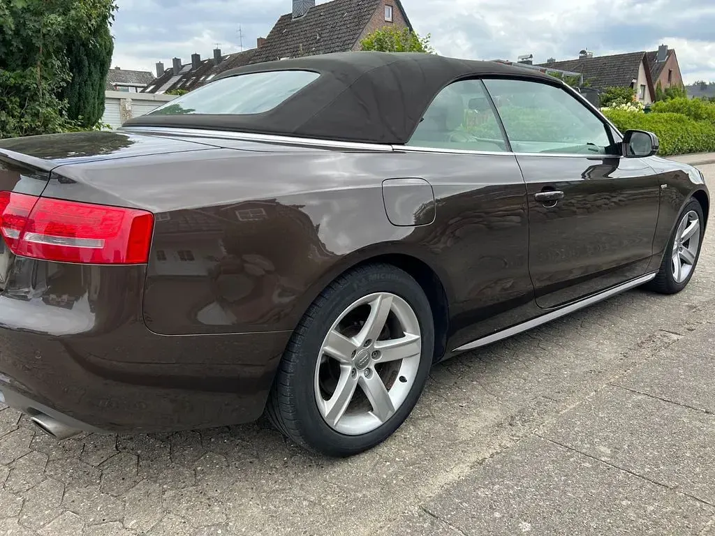 Gebraucht Audi A5 Cabriolet Sport 239 PS (175 kW) 2009 Braun Cabrio