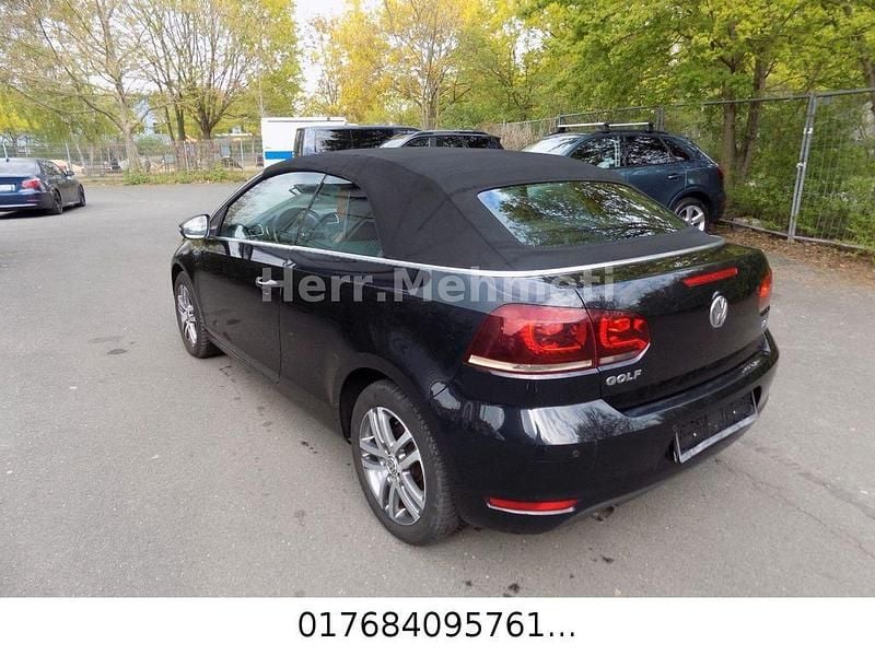 Gebraucht VW Golf Basis 105 PS (77 kW) 2011 Schwarz Cabrio