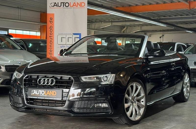 Gebraucht Audi A5 Cabriolet S-Line 224 PS (164 kW) 2014 Schwarz Cabrio