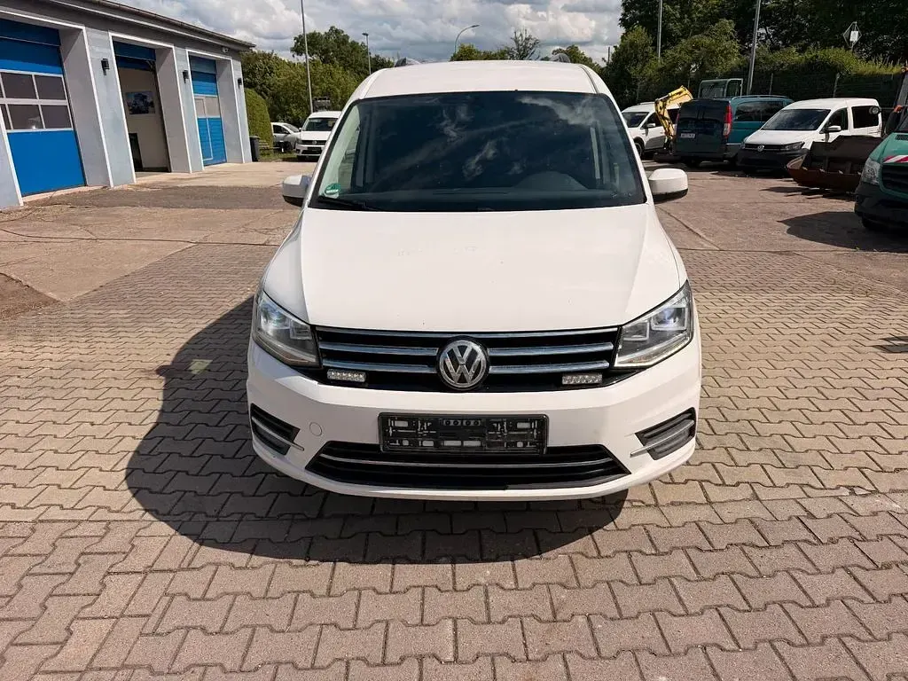 Gebraucht VW Caddy Maxi 150 PS (110 kW) 2019 Weiß Van / Kleinbus