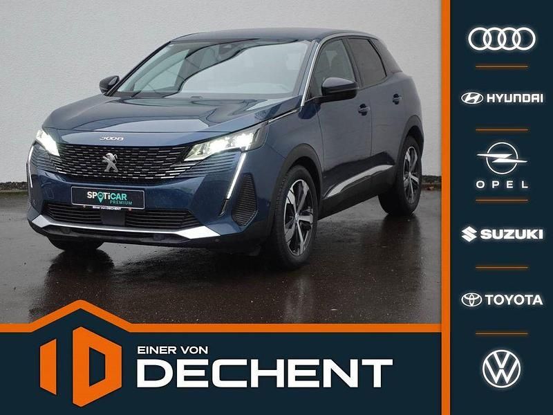 Blau Gebraucht 2022 Peugeot 3008 Allure SUV | 18.890 € (Guter Preis) - Bild 1/4