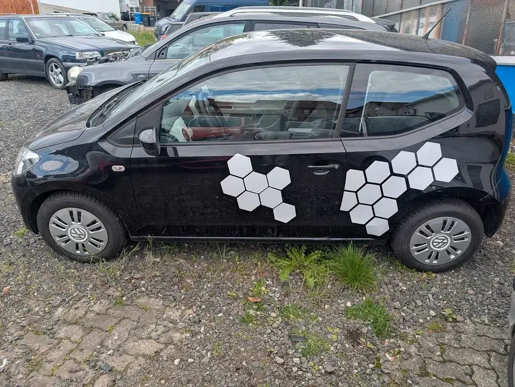 Gebraucht VW up! move up! 75 PS (55 kW) 2012 Schwarz Kleinwagen