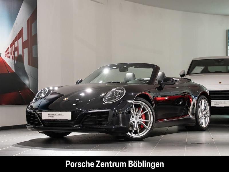Schwarz Gebraucht 2018 Porsche 911 Carrera S Cabriolet Cabrio | 106.480 € (Fairer Preis) - Bild 1/4