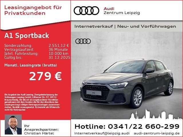 Grau Gebraucht 2025 Audi A1 Sportback Advanced Plus Kleinwagen | 26.900 € (Fairer Preis) - Bild 1/2