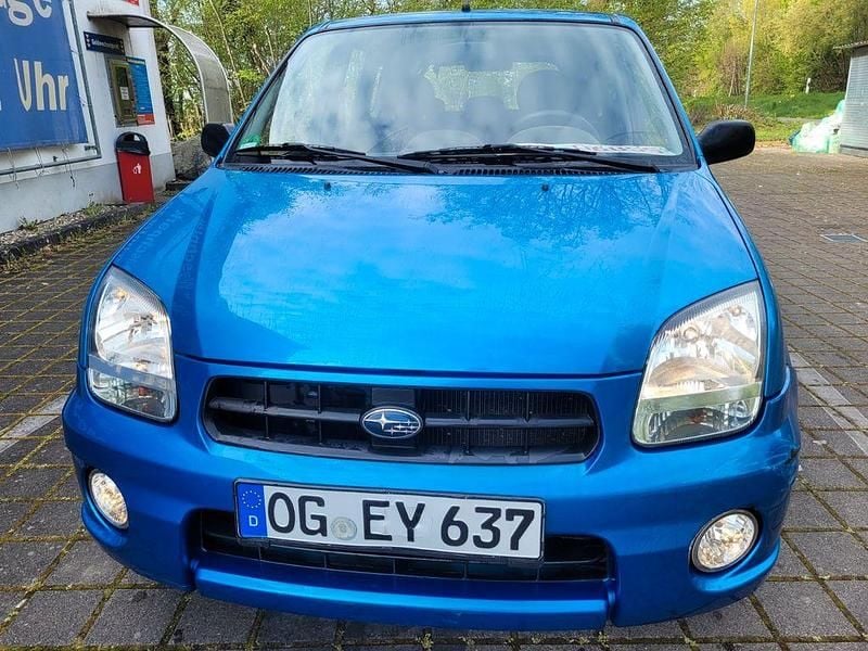 Occasion Subaru Justy 86 ch (63 kW) 2003 Bleue Citadine