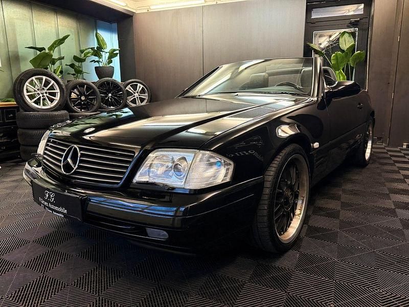 Gebraucht Mercedes SL280 Edition 204 PS (150 kW) 2000 Schwarz Cabrio