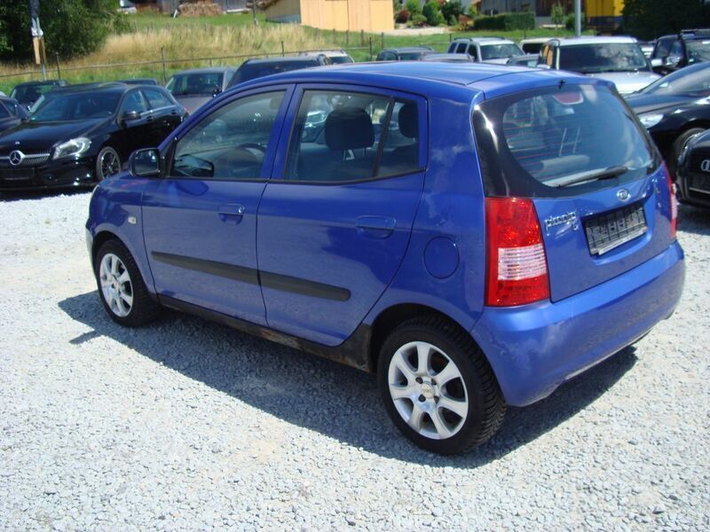 Gebraucht Kia Picanto 65 PS (47 kW) 2007 Blau metallic Kleinwagen