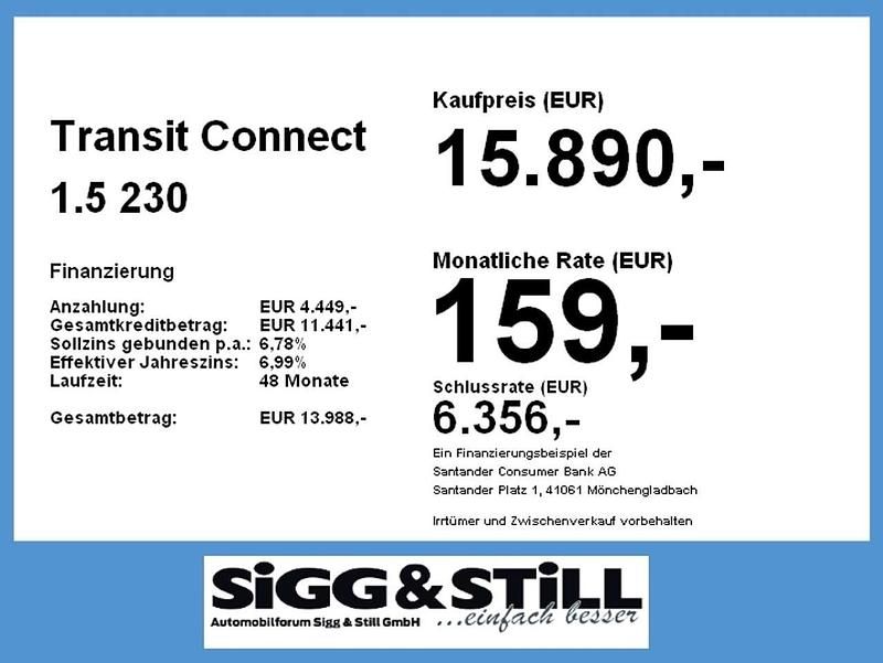 Gebraucht Ford Transit Connect Trend 101 PS (74 kW) 2022 Frostweiß Van / Kleinbus