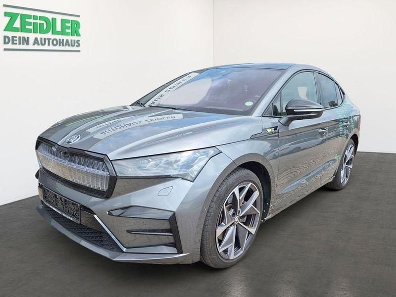 Graphite grau Gebraucht 2022 Skoda Enyaq iV RS SUV | 43.950 € (Fairer Preis) - Bild 1/4