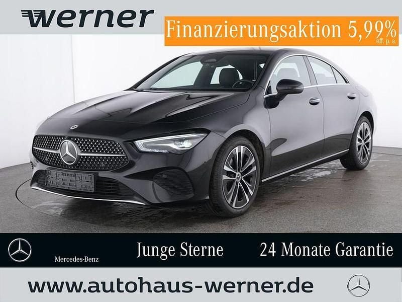 Lack kosmosschwarz Gebraucht 2024 Mercedes CLA180 Advanced Limousine | 29.929 € (Guter Preis) - Bild 1/4