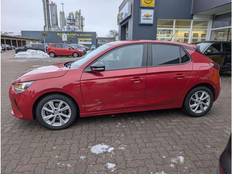 Gebraucht Opel Corsa Edition 101 PS (74 kW) 2020 Chili rot/kardio rot Kleinwagen