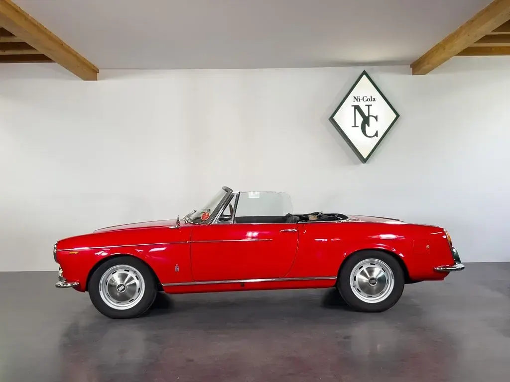 Gebraucht Fiat 1500 S 77 PS (56 kW) 1961 Rot Cabrio