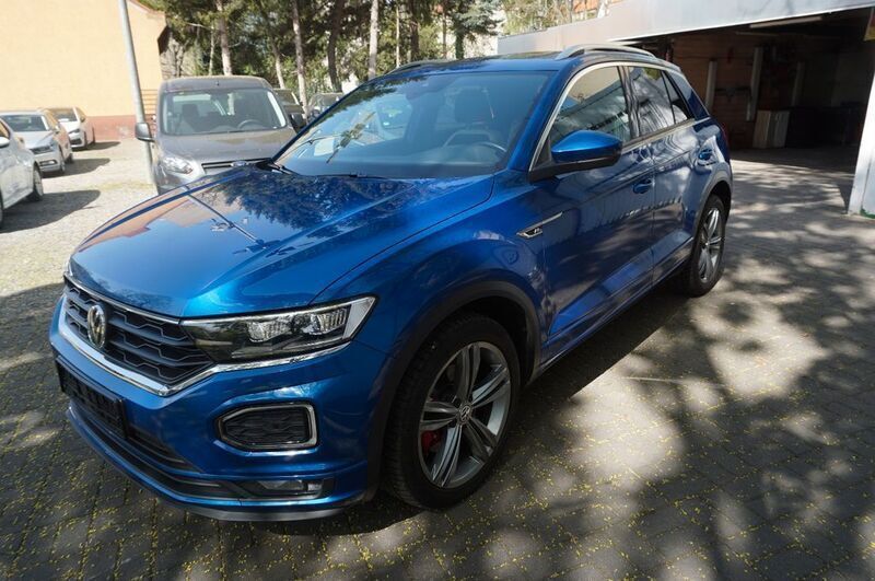 Blau Gebraucht 2019 VW T-Roc Sport SUV | 16.990 € - Bild 1/4