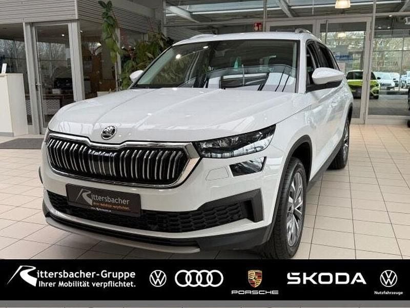 Moonweiss metallic Gebraucht 2022 Skoda Kodiaq Style SUV | 26.490 € (Guter Preis) - Bild 1/4