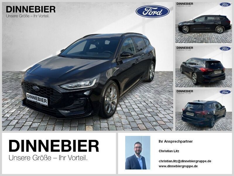Schwarz (metallic) Gebraucht 2023 Ford Focus ST-Line X Kombi | 22.020 € (Guter Preis) - Bild 1/2