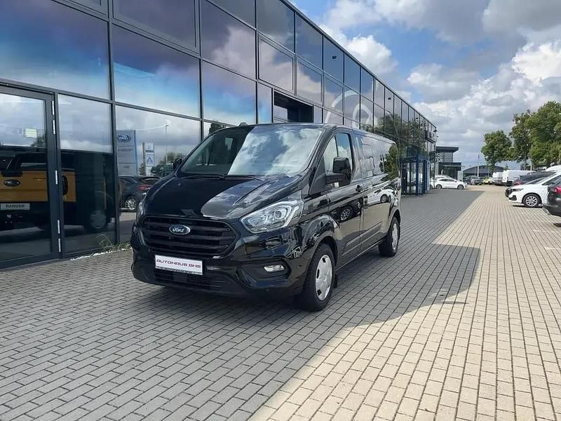 Schwarz Gebraucht 2021 Ford Transit Custom Kombi | 26.950 € (Teuer) - Bild 1/4
