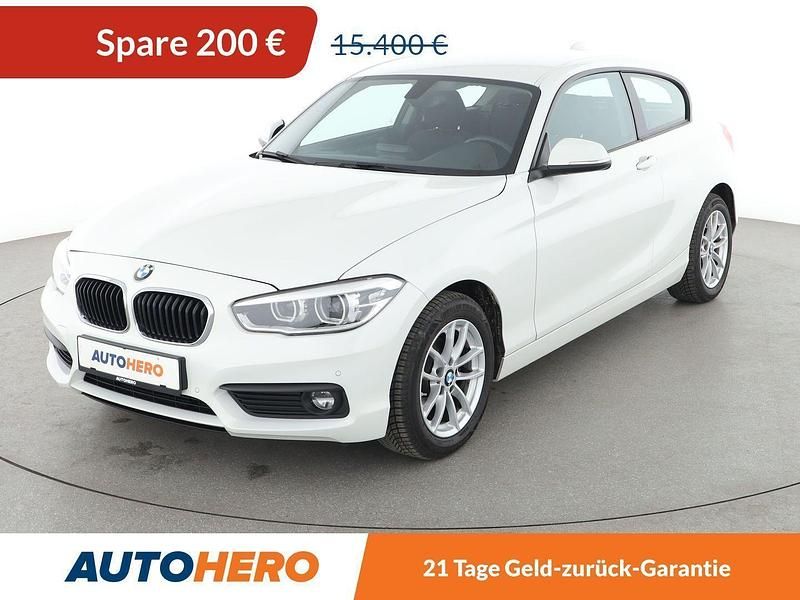 Weiß Gebraucht 2019 BMW 116 Advantage Kleinwagen | 15.200 € (Fairer Preis) - Bild 1/3