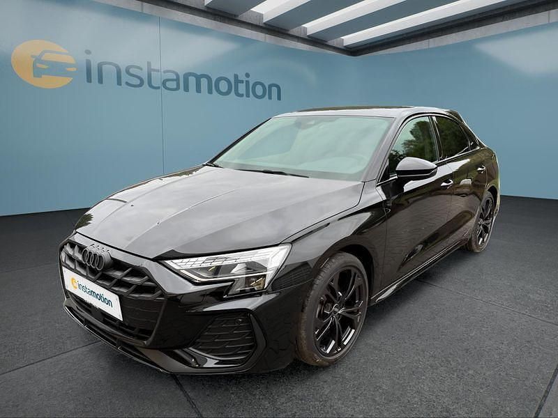 Schwarz Gebraucht 2025 Audi A3 S-Line Limousine | 38.649 € (Teuer) - Bild 1/4
