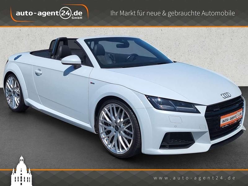 Gletscherweiß metallic Gebraucht 2018 Audi TT S-Line Coupé | 27.490 € (Etwas zu teuer) - Bild 1/4