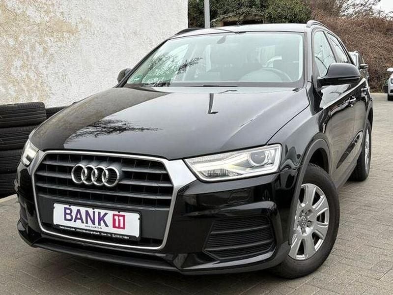 Gebraucht Audi Q3 Basis 125 PS (91 kW) 2017 Schwarz SUV