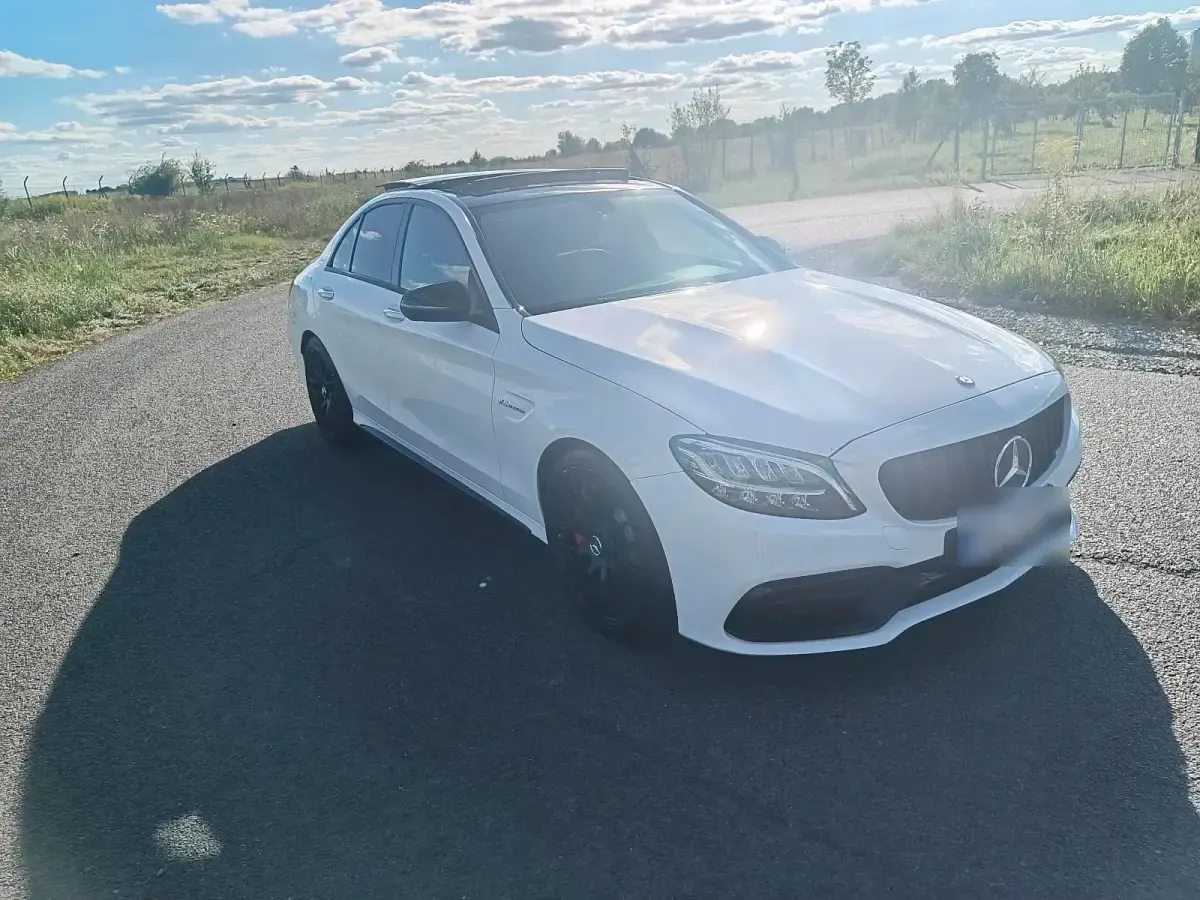 Gebraucht Mercedes C63S AMG AMG 510 PS (375 kW) 2020 Weiß Limousine