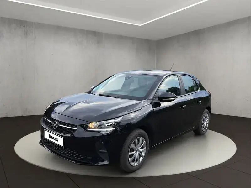 Diamant schwarz (metallic) Gebraucht 2022 Opel Corsa Edition Limousine | 12.450 € (Fairer Preis) - Bild 1/4