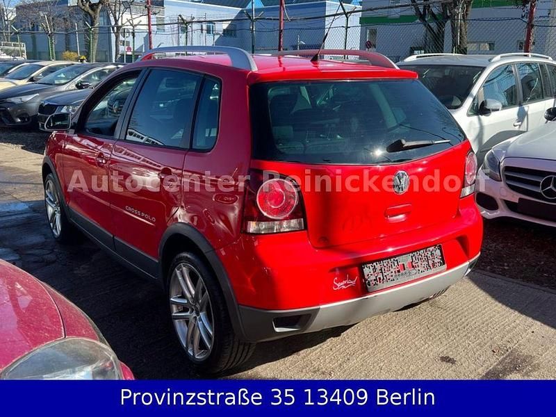 Brugt VW Polo Cross 80 HK (58 kW) 2008 Rød Hatchback
