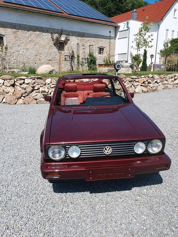 Gebraucht VW Golf Cabriolet 98 PS (72 kW) 1991 Rot Cabrio