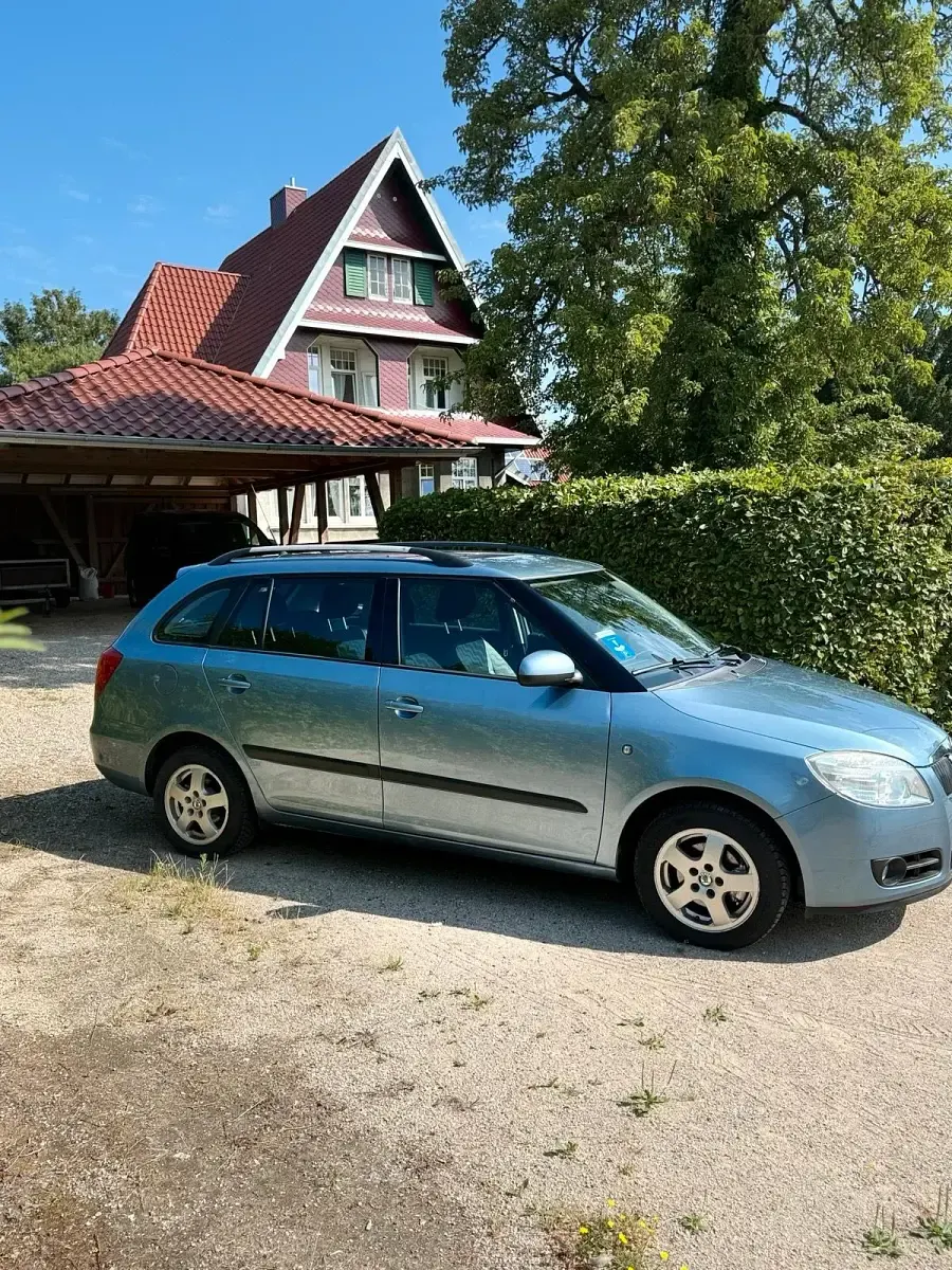 Gebraucht Skoda Fabia 86 PS (63 kW) 2009 Silber Kombi