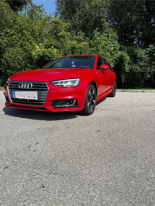 Rot Gebraucht 2016 Audi A4 Kombi | 23.699 € (Teuer) - Bild 1/4