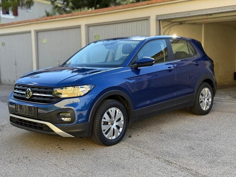 Blau Gebraucht 2021 VW T-Cross SUV | 17.900 € (Superpreis) - Bild 1/4