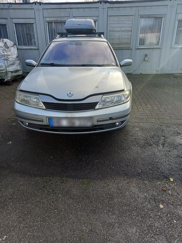 Silber Gebraucht 2003 Renault Laguna II Kombi | 650 € (Superpreis) - Bild 1/4