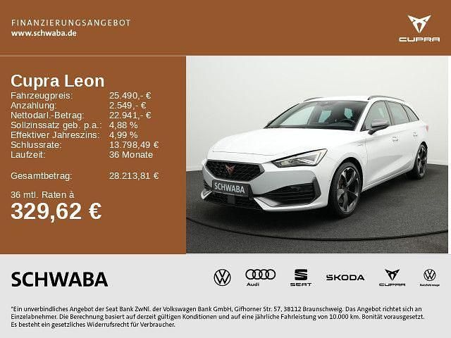 Nevada weiß metallic Gebraucht 2023 Cupra Leon Kombi | 25.490 € (Fairer Preis) - Bild 1/4