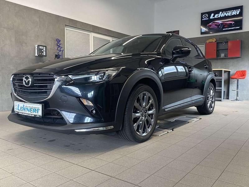 Jet black (metallic) Gebraucht 2021 Mazda CX-3 Edition SUV | 18.700 € (Fairer Preis) - Bild 1/4