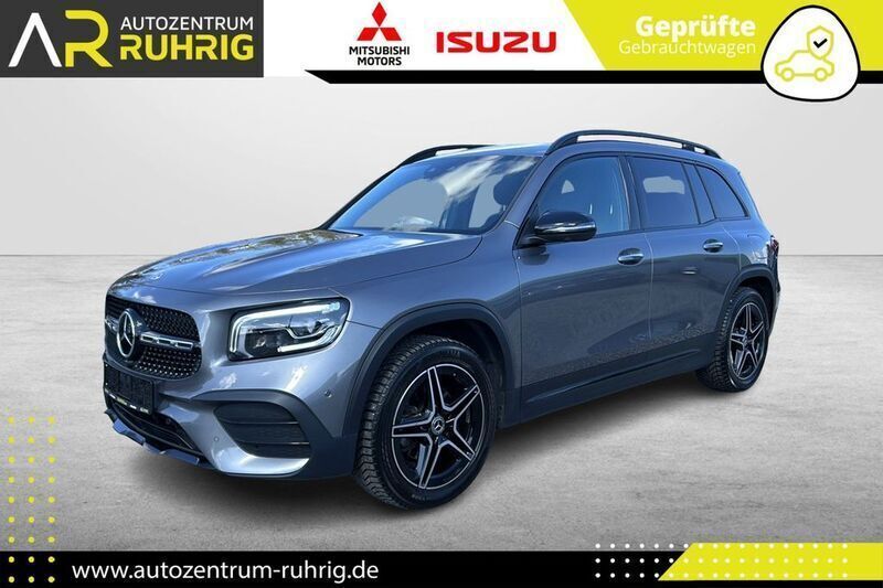 Mountaingrau metallic Gebraucht 2022 Mercedes GLB200 AMG line SUV | 36.990 € (Fairer Preis) - Bild 1/4
