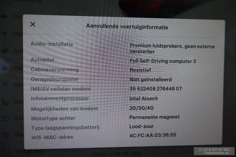 Gebraucht Tesla Model 3 Standard Range 175 kW (238 PS) 2020 Rot Limousine