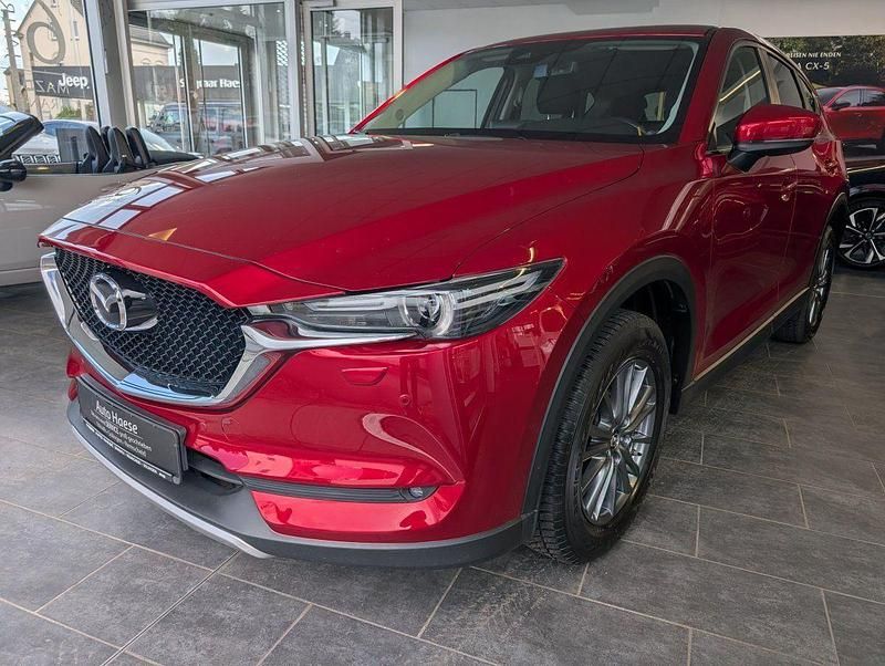 Gebraucht Mazda CX-5 Exclusive 165 PS (121 kW) 2017 Rot SUV