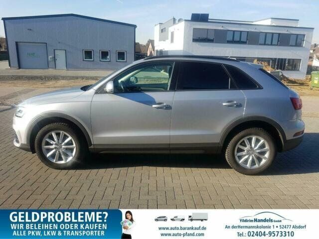 Gebraucht Audi Q3 Advanced 150 PS (110 kW) 2016 Silber metallic SUV