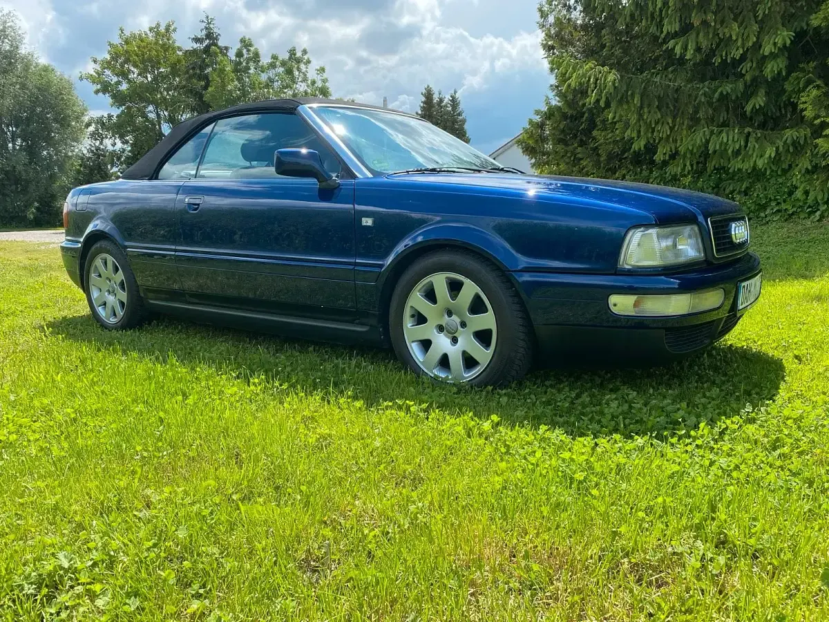 Occasion Audi 80 125 ch (91 kW) 2000 Bleue Cabriolet