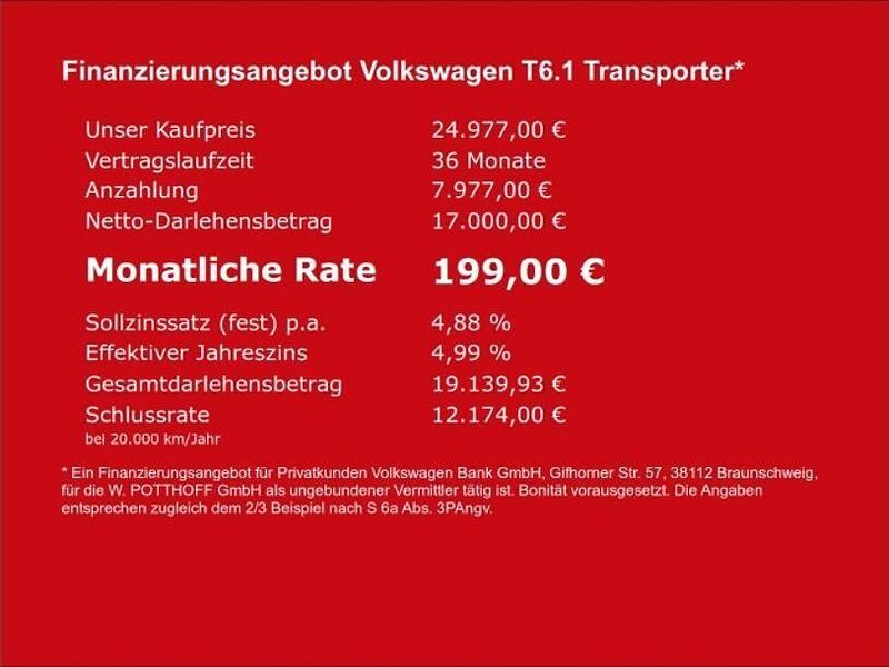 Gebraucht VW Transporter 110 PS (80 kW) 2021 Grau Van